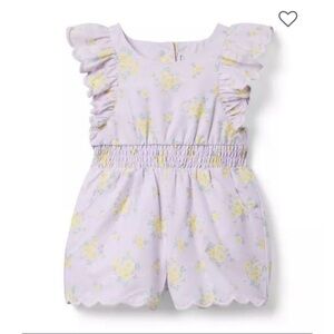 Janie and Jack Lavender Floral Dress